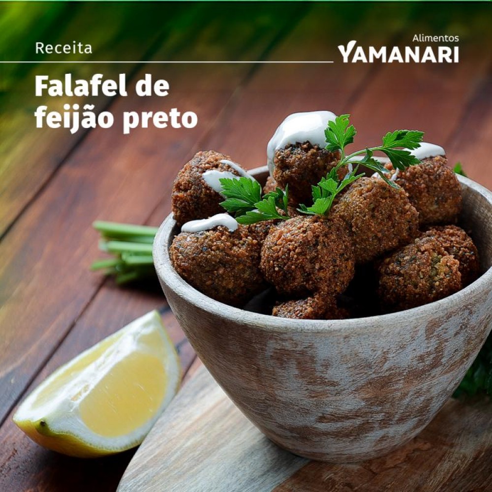 Falafel de Feijão Preto