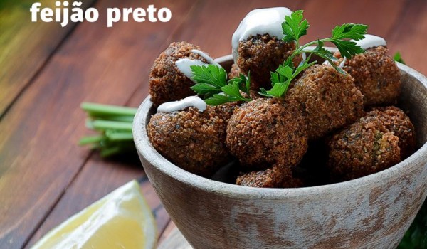 Falafel de Feijão Preto