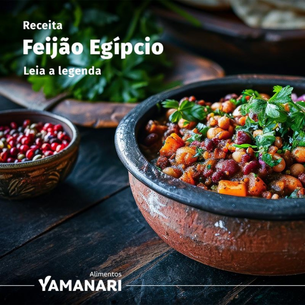 Receita de Feijão Egípcio